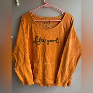 Life is Good pullover